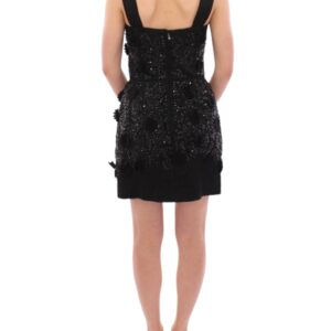 Dolce & Gabbana Elegant Sequined Mini Shift Dress