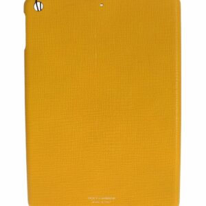 Dolce & Gabbana Chic Yellow Leather Tablet Case