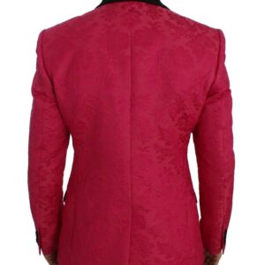 Dolce & Gabbana Floral Brocade Single-Breasted Blazer