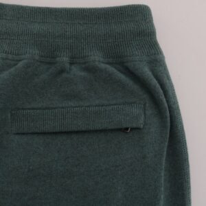 Dolce & Gabbana Elegant Green Cashmere Sport Pants