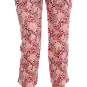 Dolce & Gabbana Elegant Floral Brocade Pants