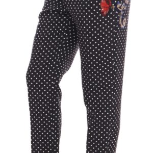 Dolce & Gabbana Elegant Polka Dot Embellished Trousers