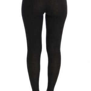 Dolce & Gabbana Elegant High-Waist Cashmere Tights Pants