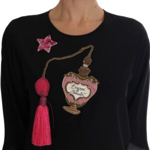 Dolce & Gabbana Fairy Tale Embroidered Silk Blouse