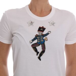 Dolce & Gabbana Sequined Fairy Tale Cotton T-Shirt