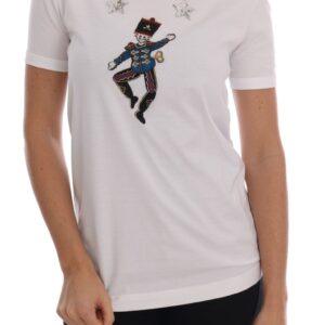 Dolce & Gabbana Sequined Fairy Tale Cotton T-Shirt