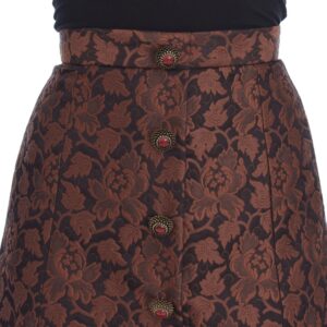 Dolce & Gabbana Elegant Brocade Bubble Skirt