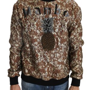 Dolce & Gabbana Opulent Multicolor Crewneck Sweater