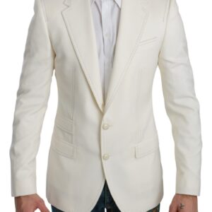 Dolce & Gabbana Elegant Slim Fit Virgin Wool Blazer