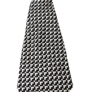 Dolce & Gabbana Elegant Black Patterned Silk Tie