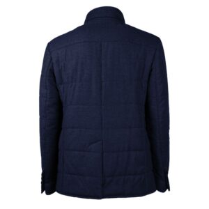 Made in Italy Elegant Wool-Cashmere Men’s Coat