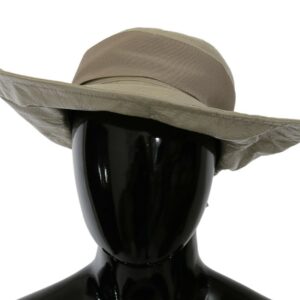 Dolce & Gabbana Elegant Beige Panama Cap – Timeless Fashion Accessory