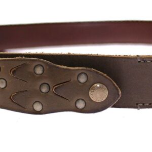 Dolce & Gabbana Elegant Leather-Cotton Fusion Men’s Belt