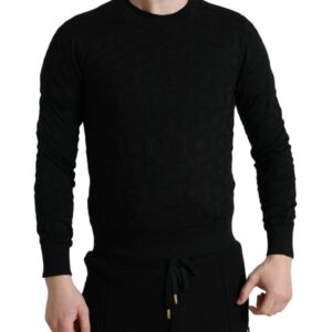 Dolce & Gabbana Elegant Silk Crewneck Sweater for Men