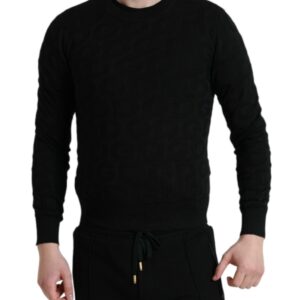 Dolce & Gabbana Elegant Silk Crewneck Sweater for Men