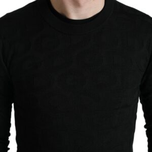 Dolce & Gabbana Elegant Silk Crewneck Sweater for Men