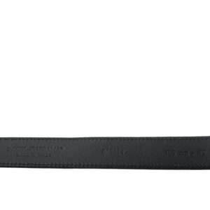 Dolce & Gabbana Elegant Suede Calf Leather Belt