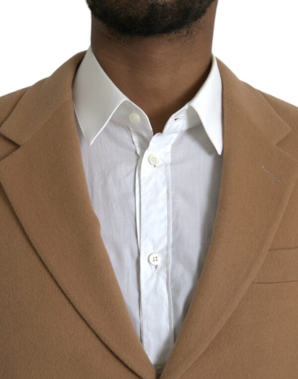 Prada Brown Cashmere 2 Piece Single Breasted Suit - Image 5