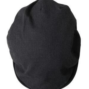 Dolce & Gabbana Gray Cotton Cloth Newsboy Hat Men