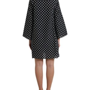 Dolce & Gabbana Elegant Polka Dot Shift Mini Dress