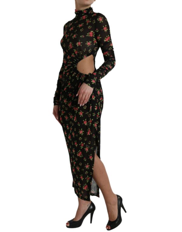 Dolce & Gabbana Elegant Floral Sheath Dress - Image 2