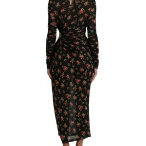 Dolce & Gabbana Elegant Floral Sheath Dress