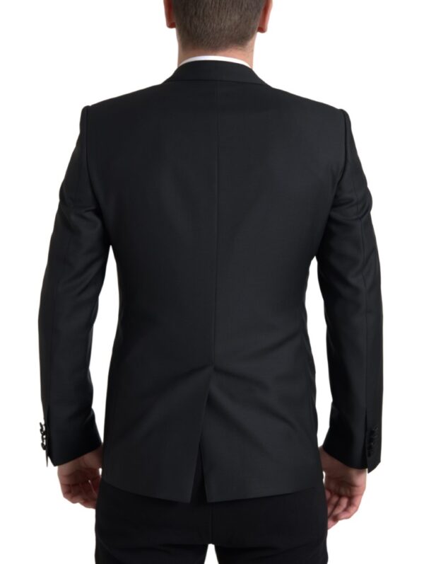 Dolce & Gabbana Exquisite Slim Fit Wool-Blend Blazer - Image 6