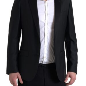 Dolce & Gabbana Exquisite Slim Fit Wool-Blend Blazer