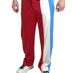 Dolce & Gabbana Elegant Striped Drawstring Sweatpants