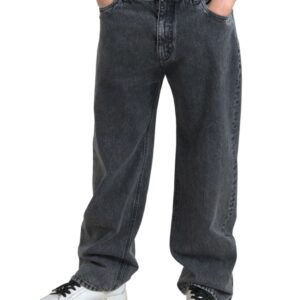 Dolce & Gabbana Elegant Dark Grey Straight Denim Jeans