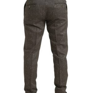 Dolce & Gabbana Elegant Skinny Wool Chino Pants