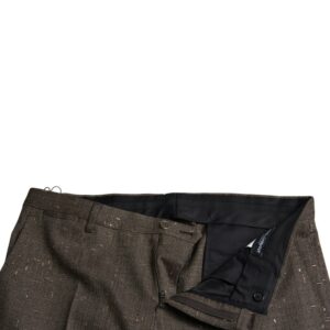 Dolce & Gabbana Elegant Skinny Wool Chino Pants