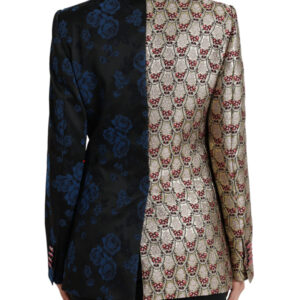 Dolce & Gabbana Elegant Multicolor Patchwork Blazer