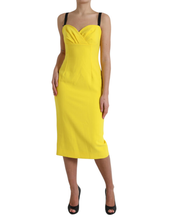 Dolce & Gabbana Sunshine Chic Sleeveless Midi Dress - Image 2