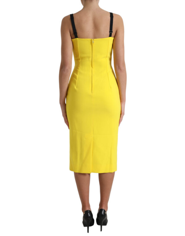 Dolce & Gabbana Sunshine Chic Sleeveless Midi Dress - Image 3