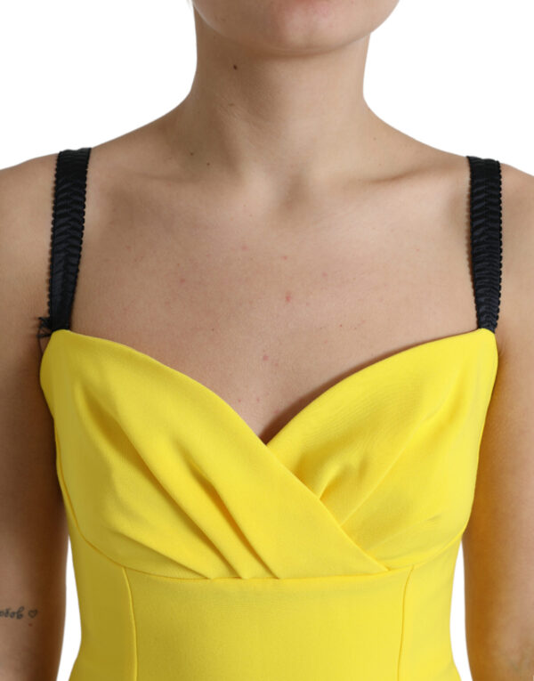 Dolce & Gabbana Sunshine Chic Sleeveless Midi Dress - Image 4