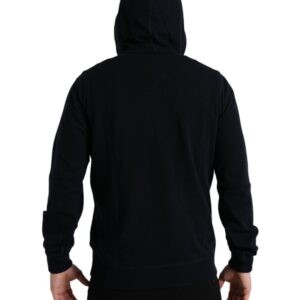 Dolce & Gabbana Elegant Cashmere Hooded Sweater in Blue