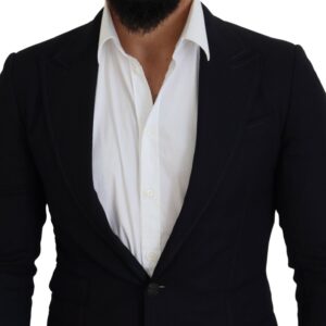 Dolce & Gabbana Elegant Black Single-Breasted Blazer