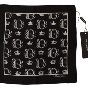 Dolce & Gabbana Elegant Silk Square Men’s Scarf