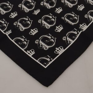 Dolce & Gabbana Elegant Silk Square Men’s Scarf