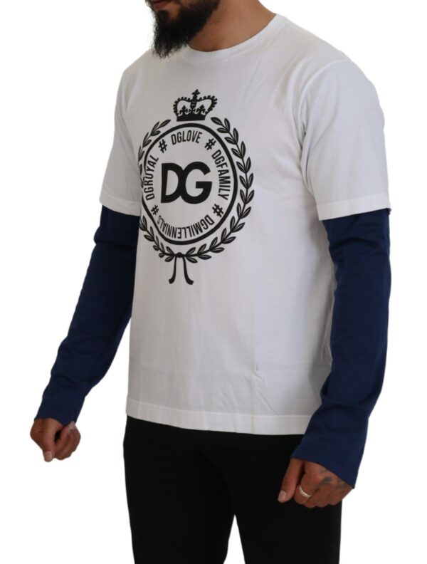 Dolce & Gabbana Elegant Crew-Neck Pullover Sweater - Image 2