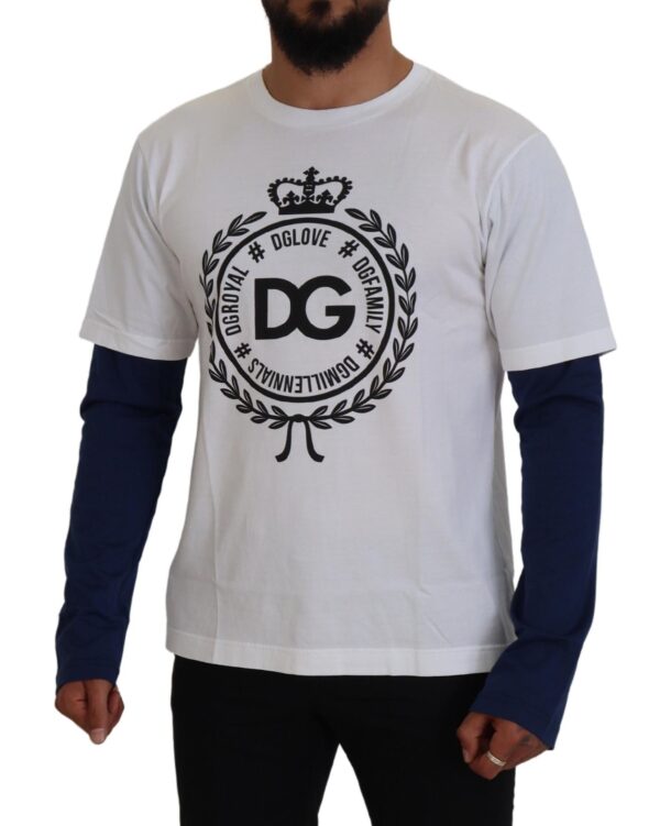 Dolce & Gabbana Elegant Crew-Neck Pullover Sweater - Image 5