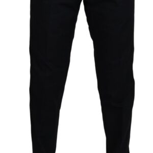 Dolce & Gabbana Elegant Black Cotton Trousers