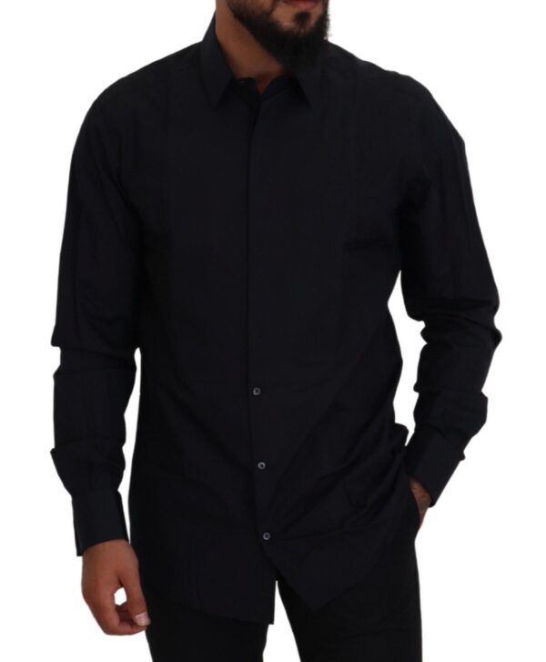 Dolce & Gabbana Dapper Slim Fit Formal Dress Shirt - Image 5