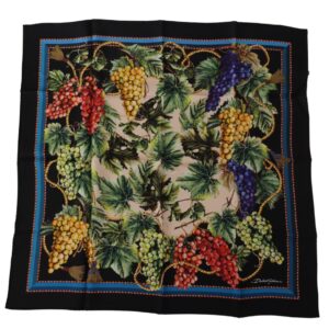 Dolce & Gabbana Elegant Men’s Silk Square Scarf