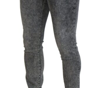 Dolce & Gabbana Elegant Grey Skinny Jeans