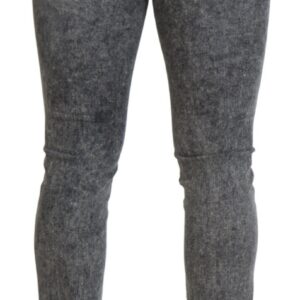 Dolce & Gabbana Elegant Grey Skinny Jeans