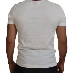 Dolce & Gabbana Elegant White Crewneck Cotton T-Shirt