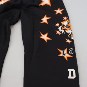 Dolce & Gabbana Elegant Black Star Casual Sweatpants