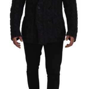 Dolce & Gabbana Elegant Double-Breasted Wool-Cashmere Coat